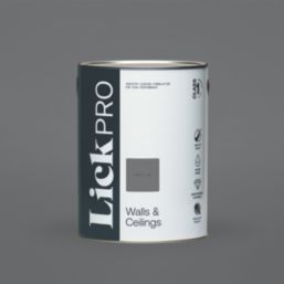 LickPro  5Ltr Grey 10 Matt Emulsion  Paint