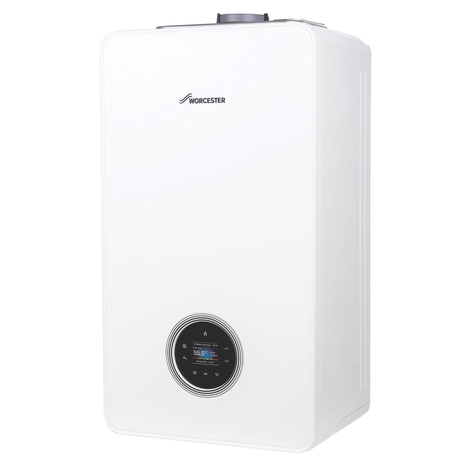 Worcester Bosch Greenstar 4000 Gas System Boiler White (518PR)