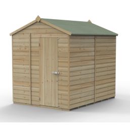 Forest Beckwood 6' x 7' 6" (Nominal) Apex Shiplap Timber Shed
