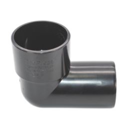 FloPlast  Conversion Bends 90° Black 40mm 5 Pack
