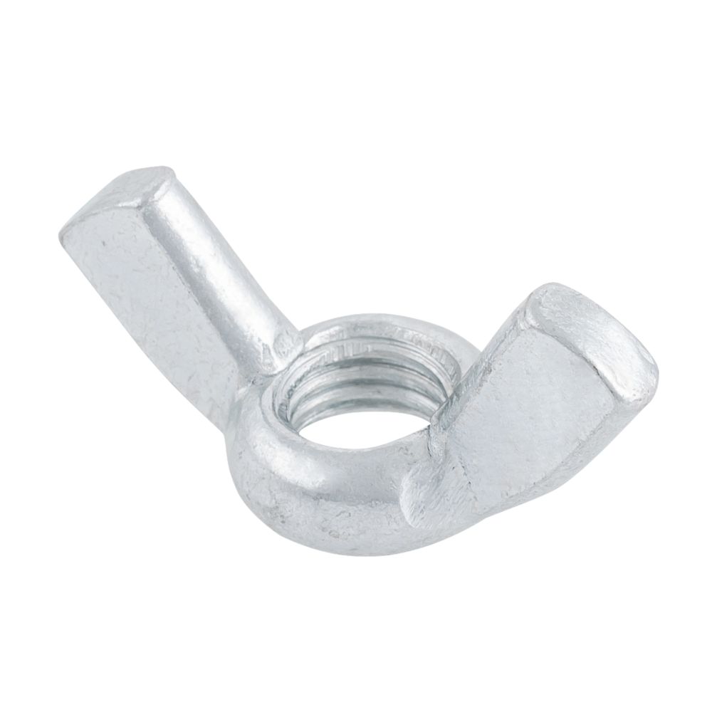 Easyfix ZincPlated Steel Wing Nuts M10 10 Pack Screwfix