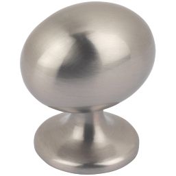 Smith & Locke  Cabinet Knobs Satin Nickel 30mm 2 Pack