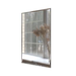 Nevarda Bathroom Mirror Plain 400mm x 10mm x 600mm