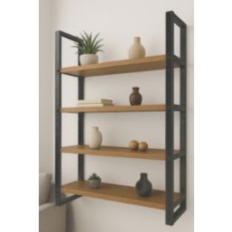 Essentials Black Angle Profile 1m x 25mm x 25mm