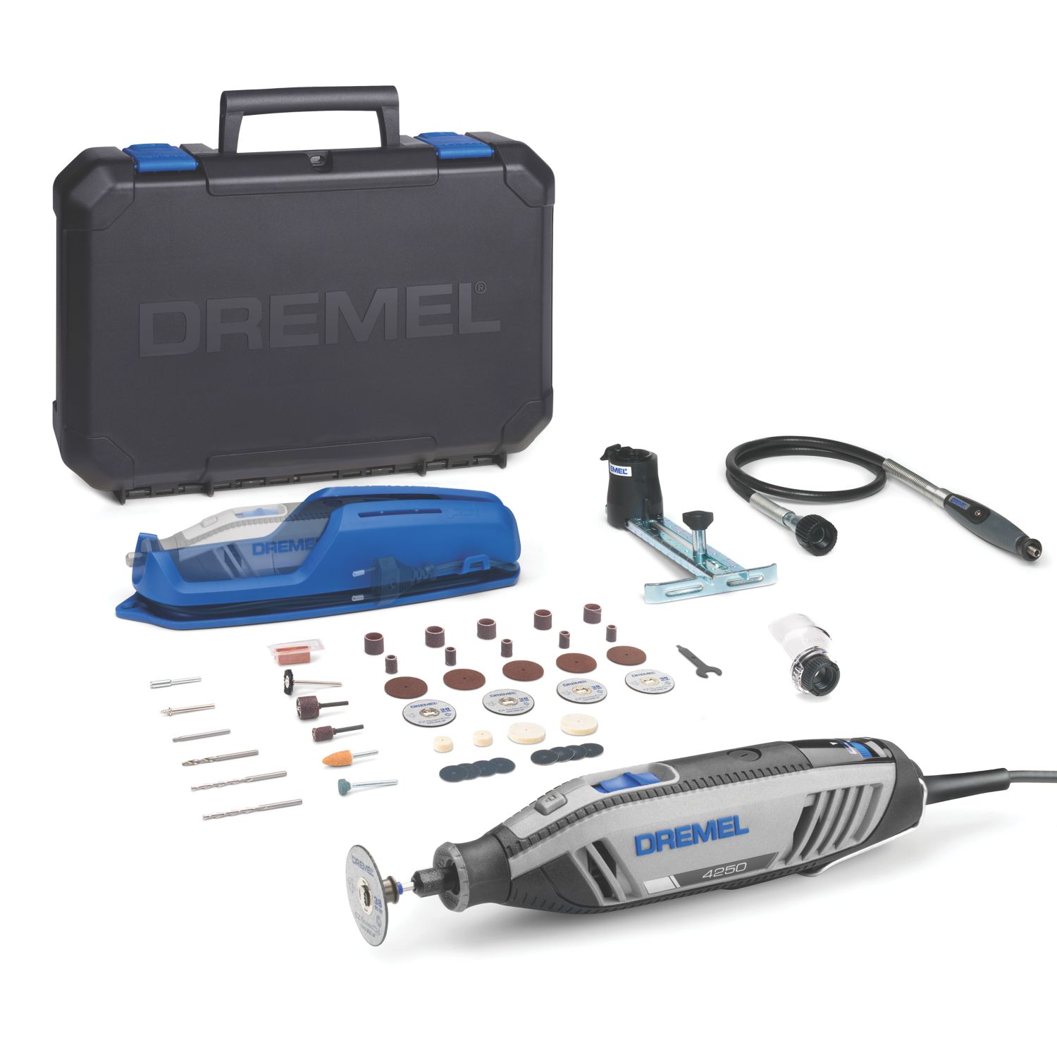 Dremel 4250-3/45 175W Electric Multi-Tool with Accessories 230-240V 46 Piece Set (519CU)