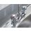 Bristan RP3 VAC2 DSM C MT Value Club  Deck Mounted Kitchen Sink Mixer Taps Chrome-Plated