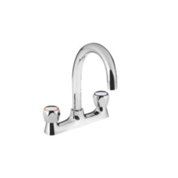 Bristan RP3 VAC2 DSM C MT Value Club  Deck Mounted Kitchen Sink Mixer Taps Chrome-Plated