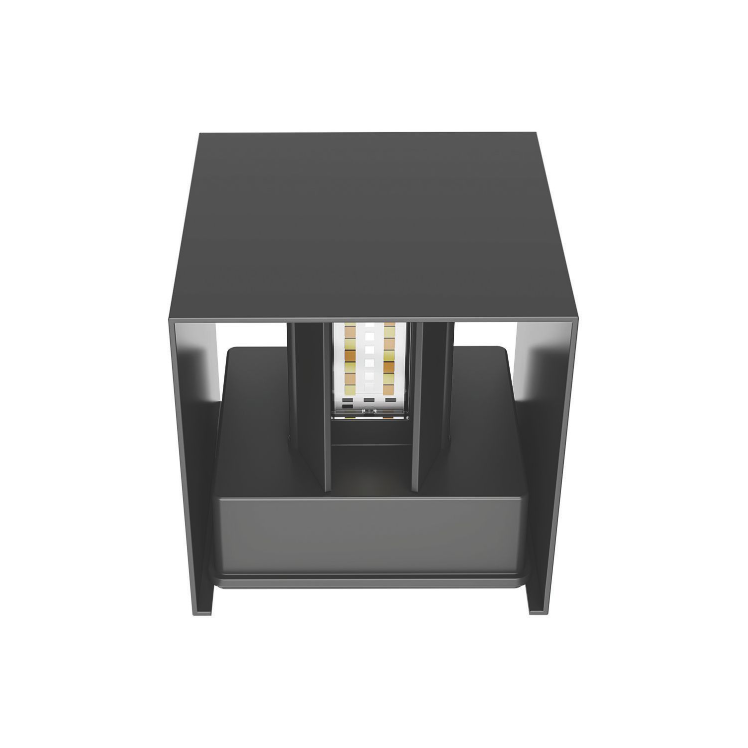 Calex Outdoor LED Smart Colour Changing Up & Down Wall Light Black 6.5W 575lm (519EY)
