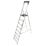 Werner Aluminium 2.36m 8 Step Platform Step Ladder