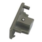 Knightsbridge 1-Circuit End Cap Satin Nickel