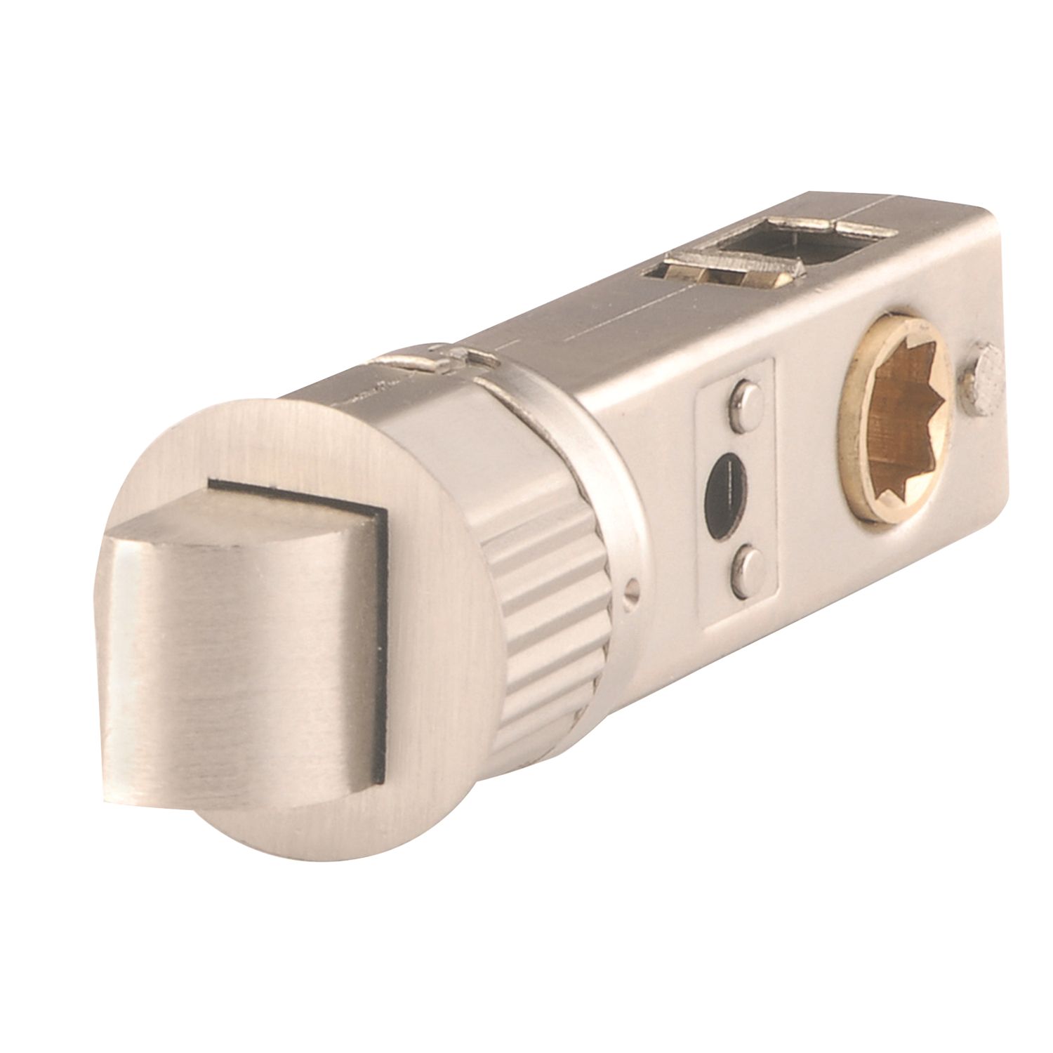 Jigtech Satin Nickel Smart Passage Latch 73mm Case - 57mm Backset (519HP)