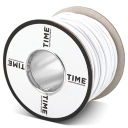Time White 8-Core Alarm Cable 50m Drum