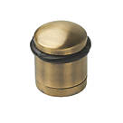 Security Solutions Cylinder Door Stop 31 x 37.5mm Antique Brass