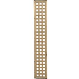 Forest Premium Framed Softwood Rectangular Garden Trellis 1' x 6' 5 Pack