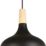 Eglo Sabinar 28cm Single Pendant Light Black/Brown