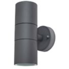 Luceco Azurar Outdoor Decorative External Wall Light Slate Grey