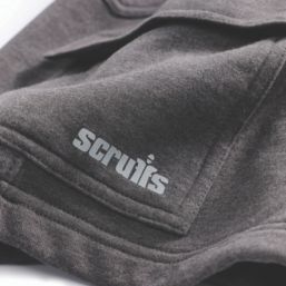 Scruffs Jogger Shorts Charcoal Marl Large 31-40" W