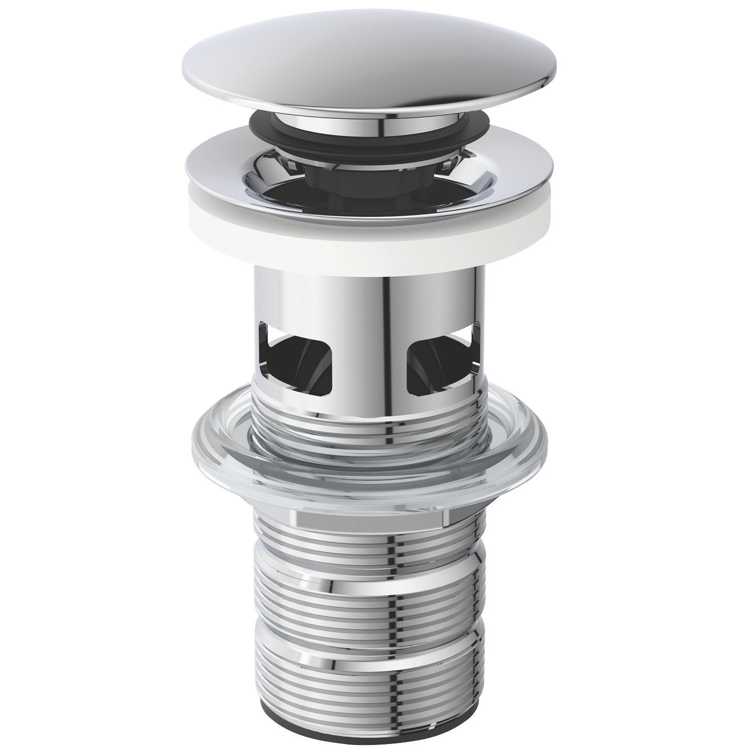 Ideal Standard Slotted Pop Up Basin Waste Chrome 63.5mm (519RJ)
