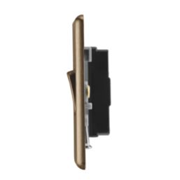 Arlec  10A 1-Gang 2-Way Light Switch  Antique Brass