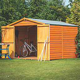 Shire  6' x 10' (Nominal) Apex Overlap Timber Shed