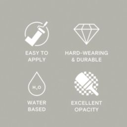 LickPro Max+ 1Ltr Grey 04 Matt Emulsion  Paint