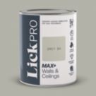 LickPro Max+ 1Ltr Grey 04 Matt Emulsion  Paint