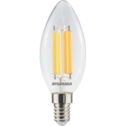 Sylvania TOLEDO RETRO E14 Candle LED Light Bulb  806lm 6W