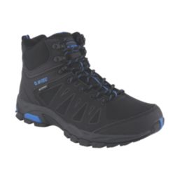 Hi-Tec Raven Mid Size 7  Black Waterproof  Non Safety Work Boots