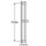 Grohe Vitalio Universal Shower Riser Rail Matt Black 920mm