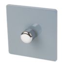Varilight V-Dim 1-Gang 2-Way  Dimmer Switch  Sky Blue