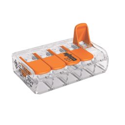 Wago 221-415 32A 5-Way Lever Connectors 25 Pack