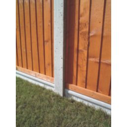 Forest Slotted Intermediate Fence Posts 106mm x 84mm x 2.36m 6 Pack ...