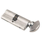 ERA 6-Pin Euro Cylinder Thumbturn 40-40 (80mm) Satin Nickel