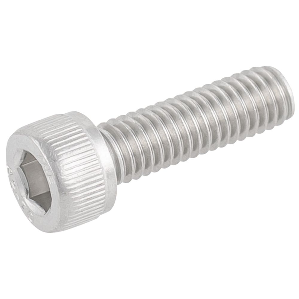 Easyfix Cap Head Socket Screws A2 Stainless Steel M6 x 20mm 50 Pack -  Screwfix