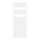 Flomasta 1600mm x 600mm 2784BTU White Curved  Towel Radiator