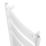 Flomasta 1600mm x 600mm 2784BTU White Curved  Towel Radiator