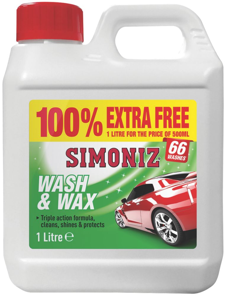 Simoniz Wash & Wax 1Ltr