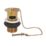 Flomasta Slotted Basin Waste with Brass Plug & Chain