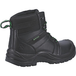 Amblers 502 Metal Free   Safety Boots Black Size 9