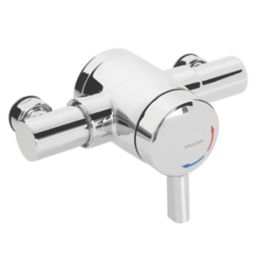 Refurb Bristan Commercial Exposed Single Outlet Thermostatic Chrome Shower Valve
