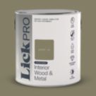 LickPro 2.5Ltr Green 19 Satin Water-Based Trim Paint