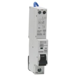 MK Sentry  6A 30mA Type A 1+N C Curve  AFDD with RCBO