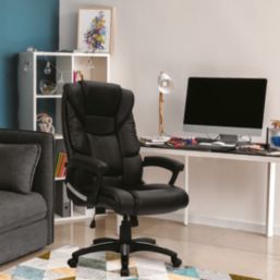 Nautilus Designs Titan High Back Executive Chair Black