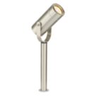 Saxby Palin Outdoor Spike Light Brushed Stainless Steel