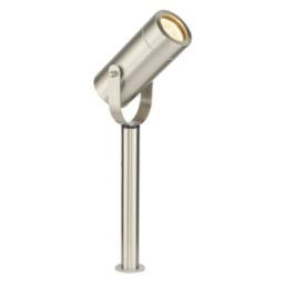 Saxby Palin Outdoor Spike Light Brushed Stainless Steel