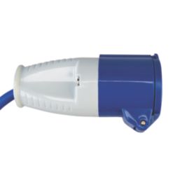 Defender 13-16A 2P+E Fly Lead Converter 230V