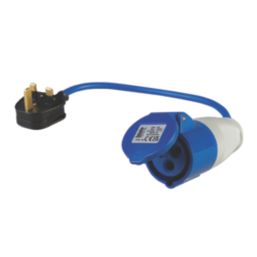 Defender 13-16A 2P+E Fly Lead Converter 230V