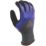 MCR Safety OilTeq General Handling Gloves Blue/Black X Large 1 Pair