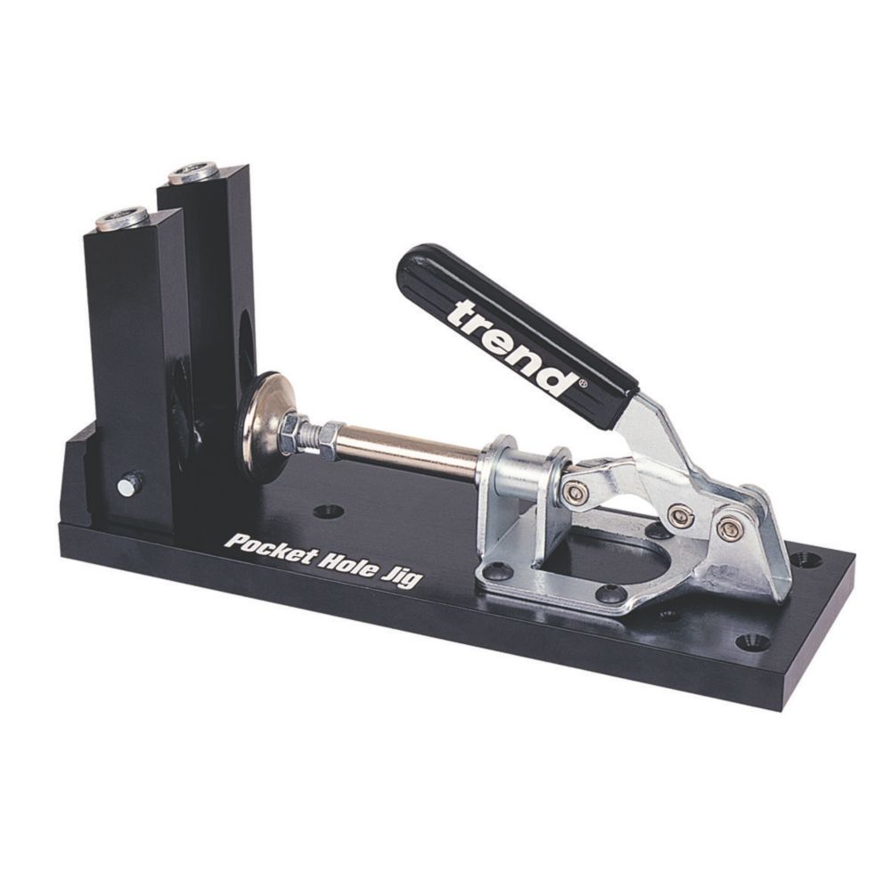 Trend 240mm Pocket Hole Jig Woodworking Jigs Screwfix.com