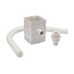 FloPlast  Square Rainwater Diverter White